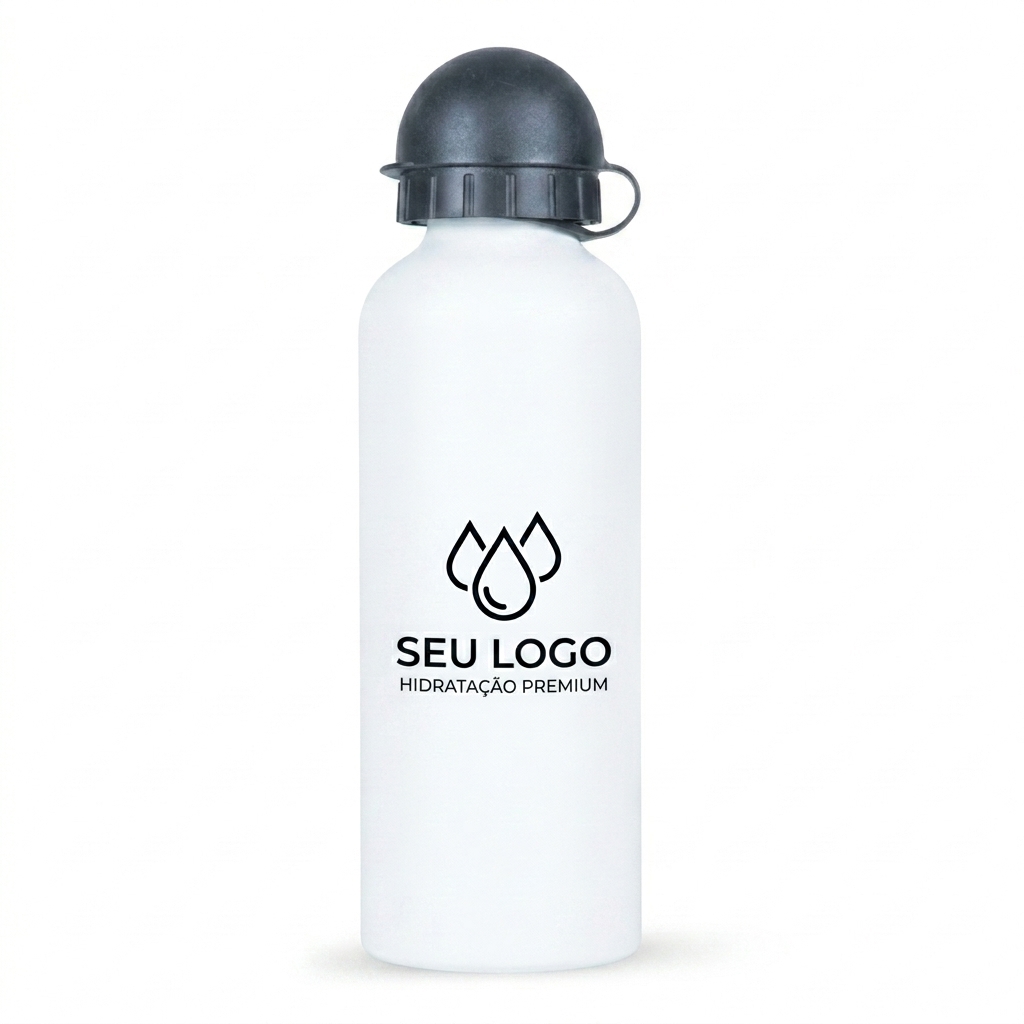 Squeeze Garrafa de Alumínio Personalizada 500ml com Logo ou Arte